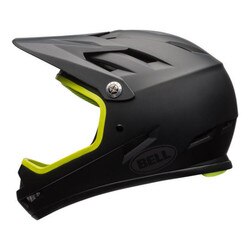 Bell Sanction FullFace Helmet in Black and Ret Sear